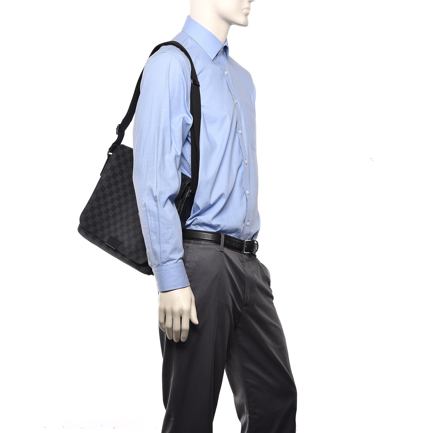 Louis Vuitton Damier Graphite District MM 1 of 11