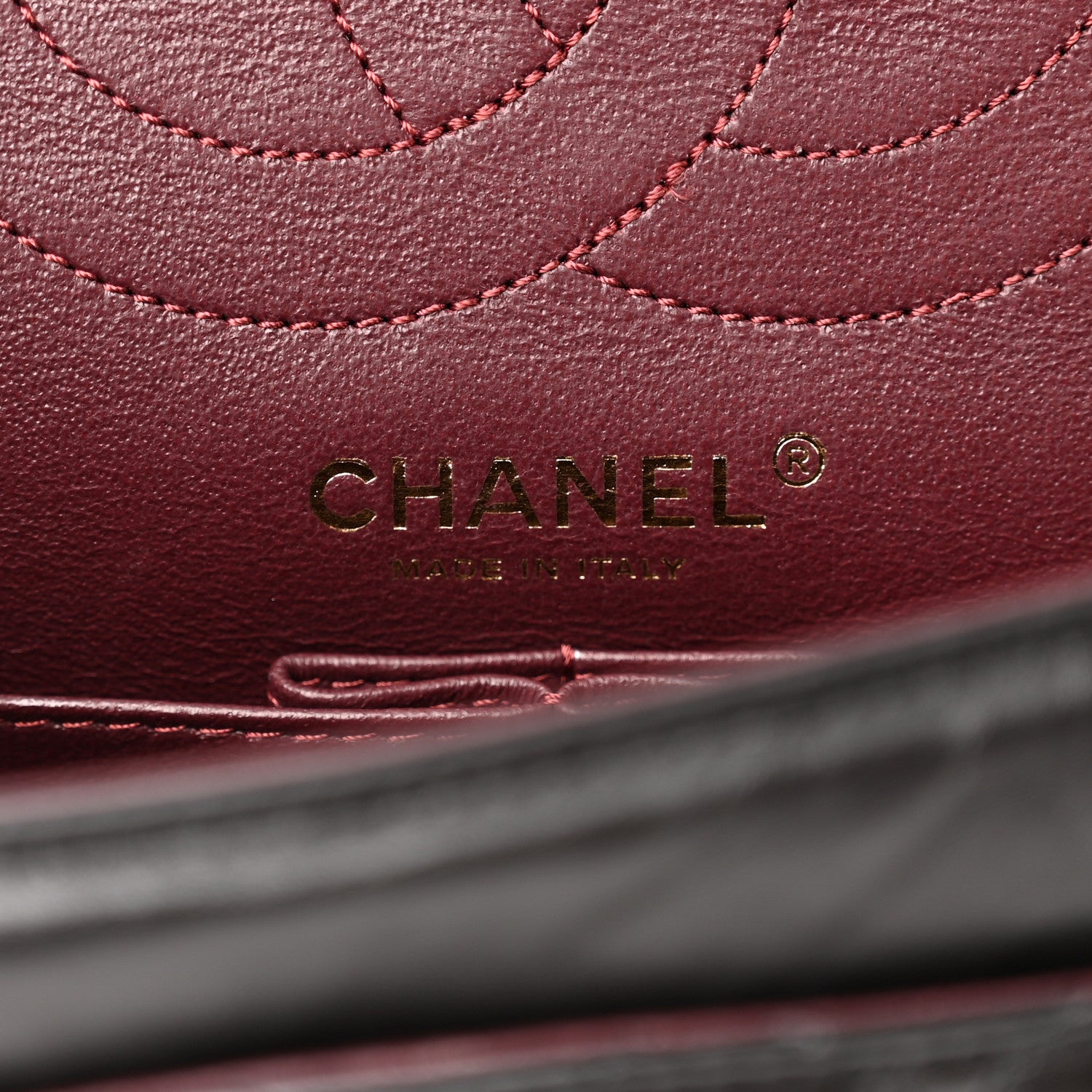 Chanel Aged Calfskin Quilted 2.55 Reissue 225 Flap Black 6 of 13
