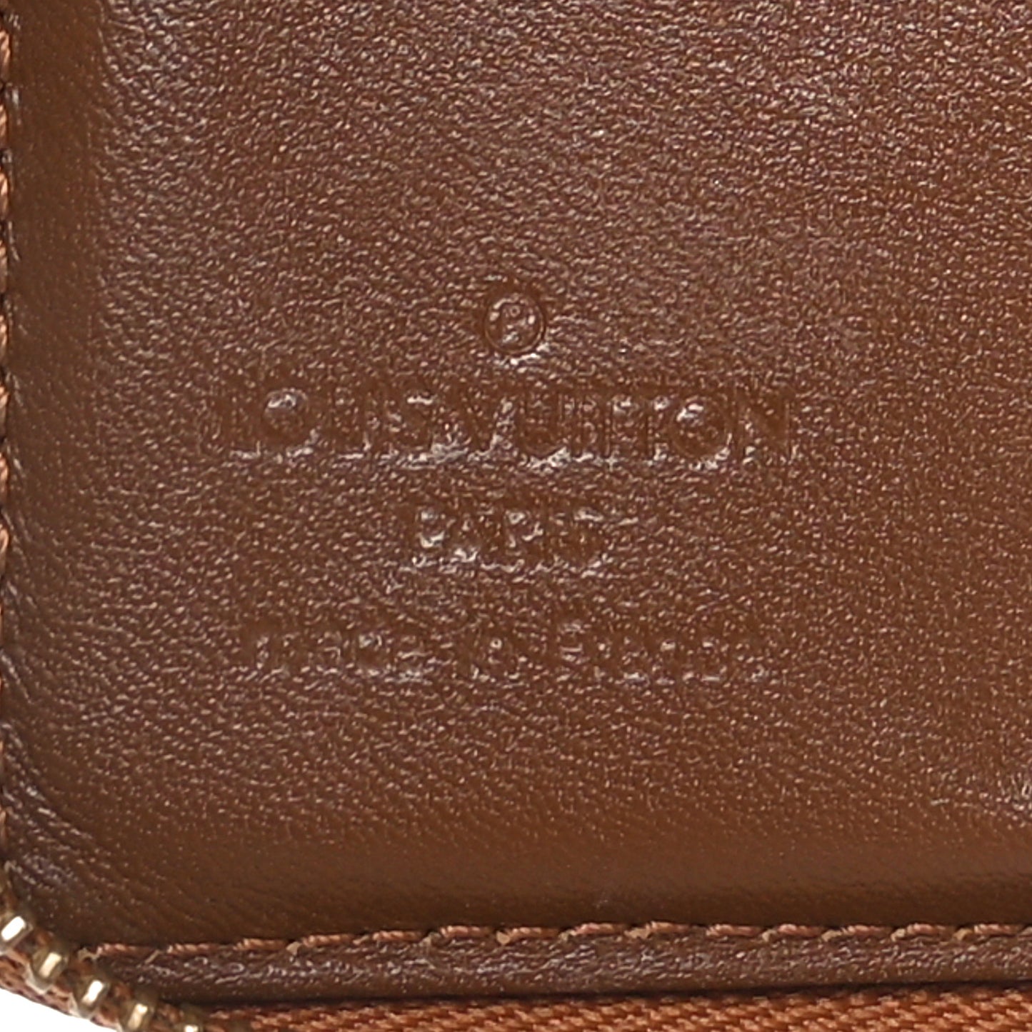 Vernis Broome Zip Wallet Bronze