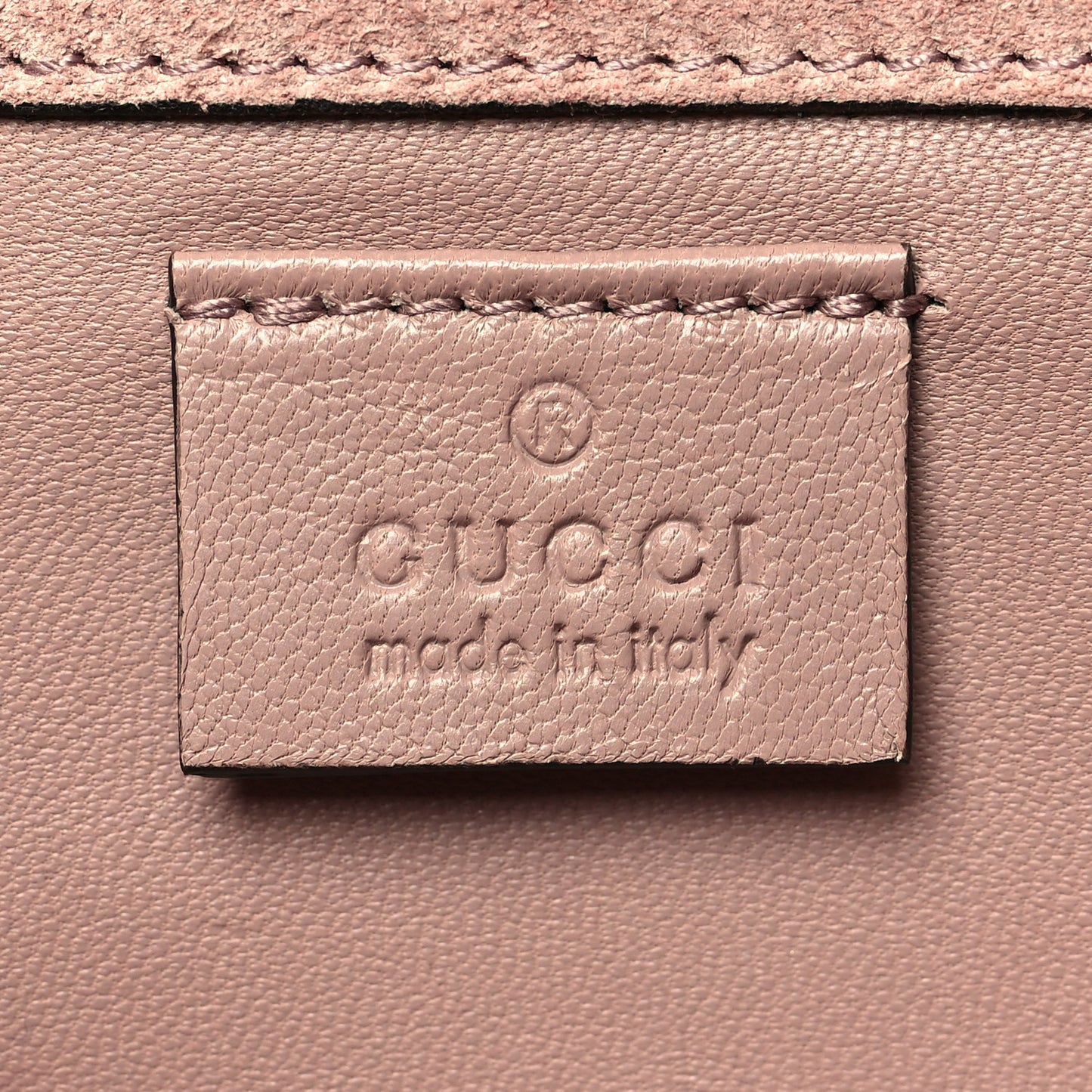 Patent Microguccissima Small Broadway Clutch Dark Cipria