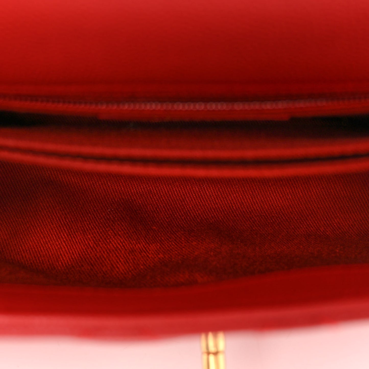 Caviar Quilted Mini Coco Handle Flap Red
