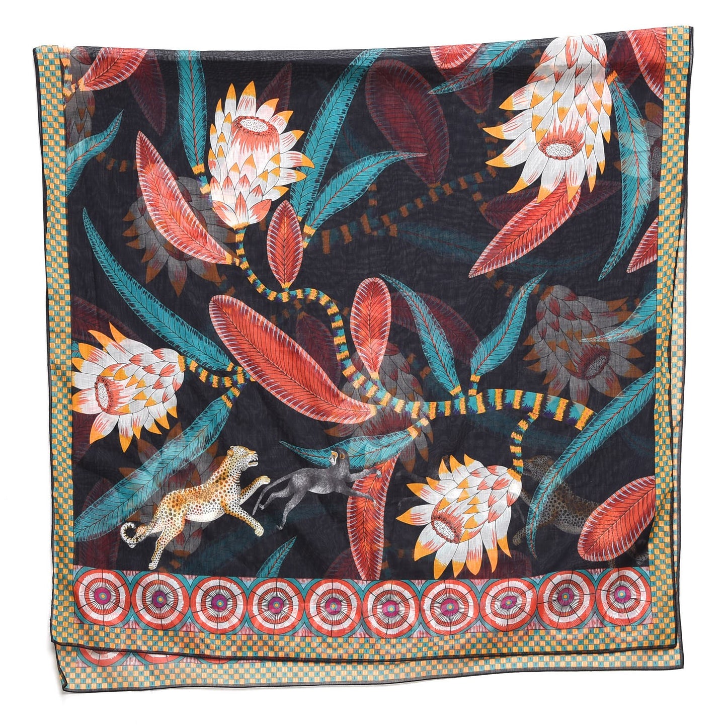 Cotton Printed Savana Dance Beach Pareo