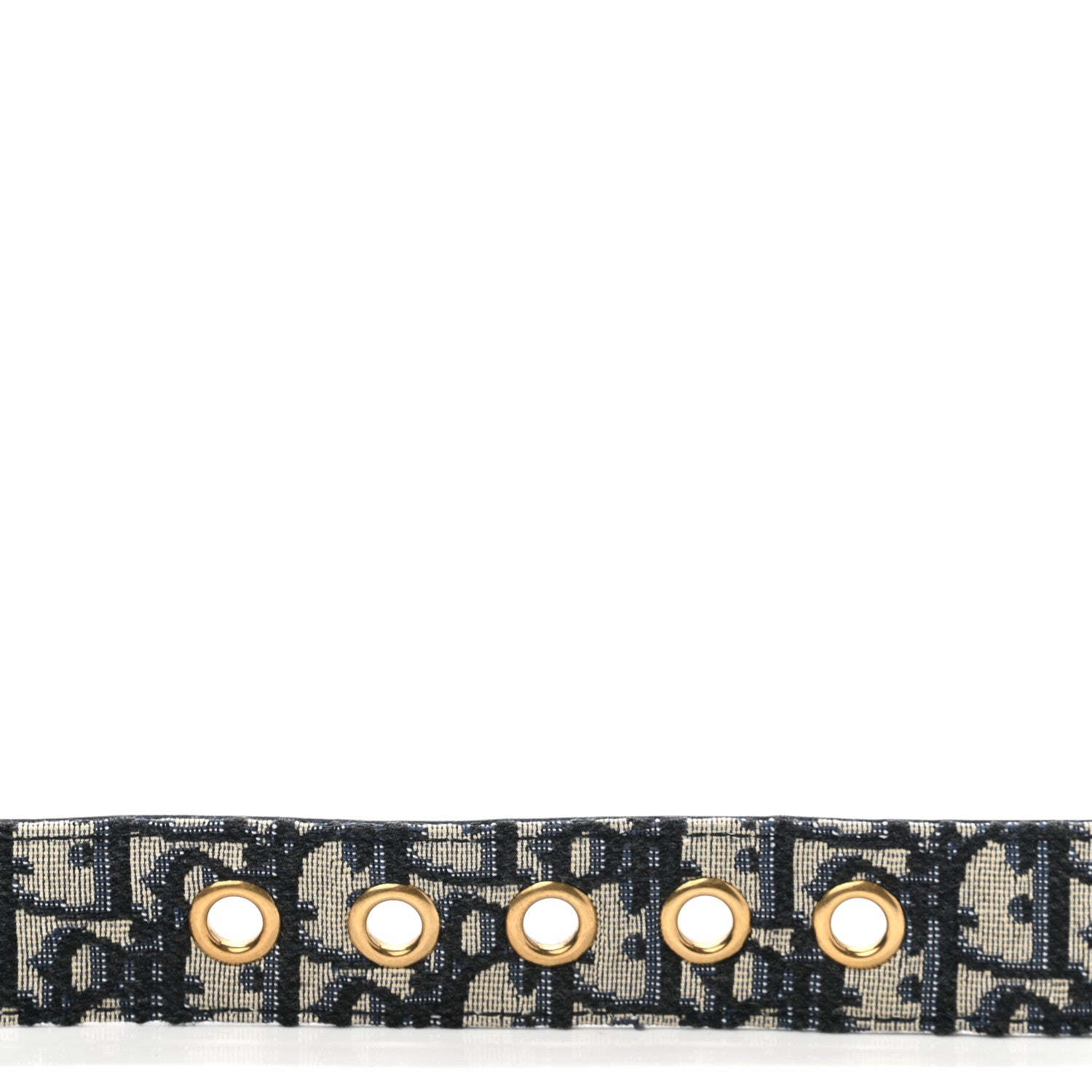 Christian Dior Oblique Diorquake Belt 85 Blue Multi 6 of 6