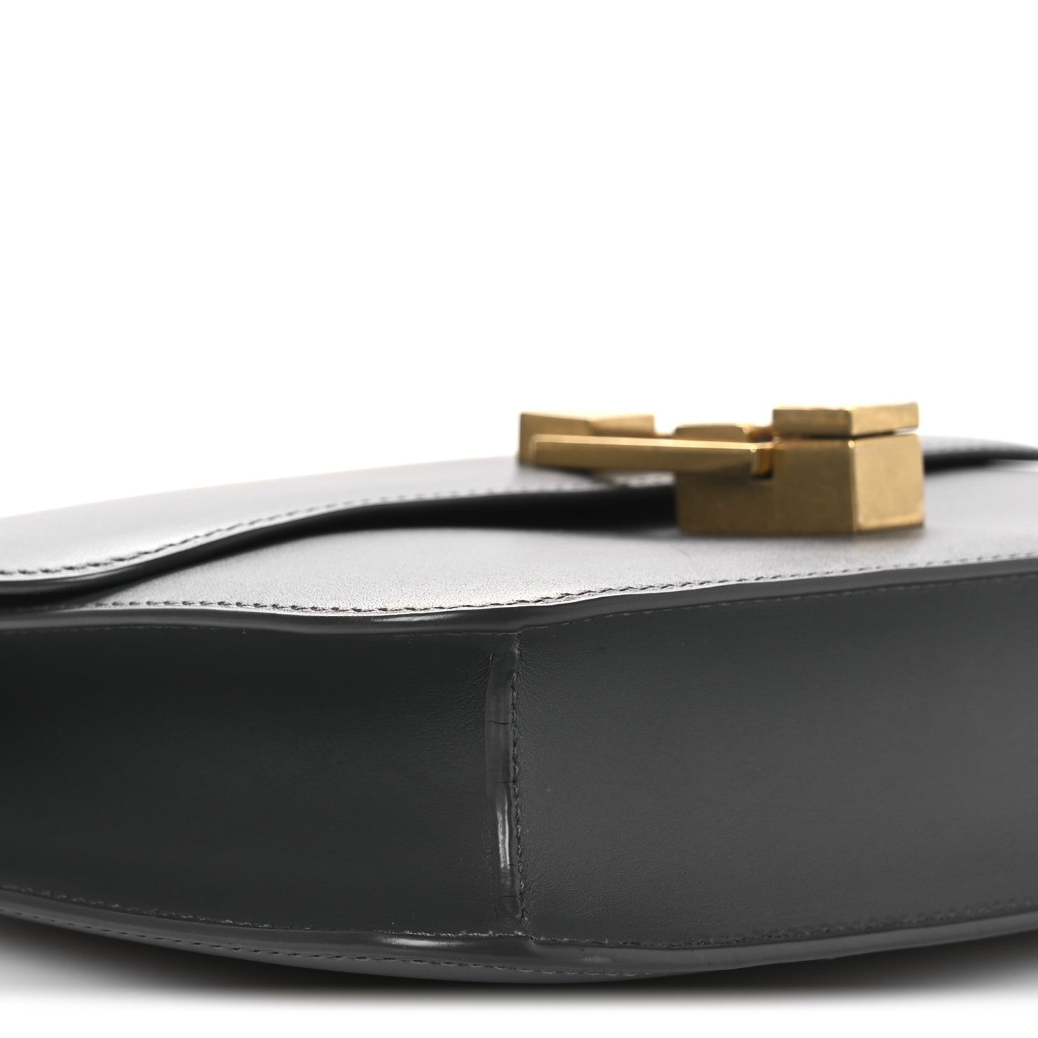 Saint Laurent Smooth Calfskin Carre Satchel Fog 9 of 13