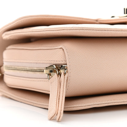 Chanel Caviar Quilted Large Like A Wallet Flap Light Beige 8 of 11