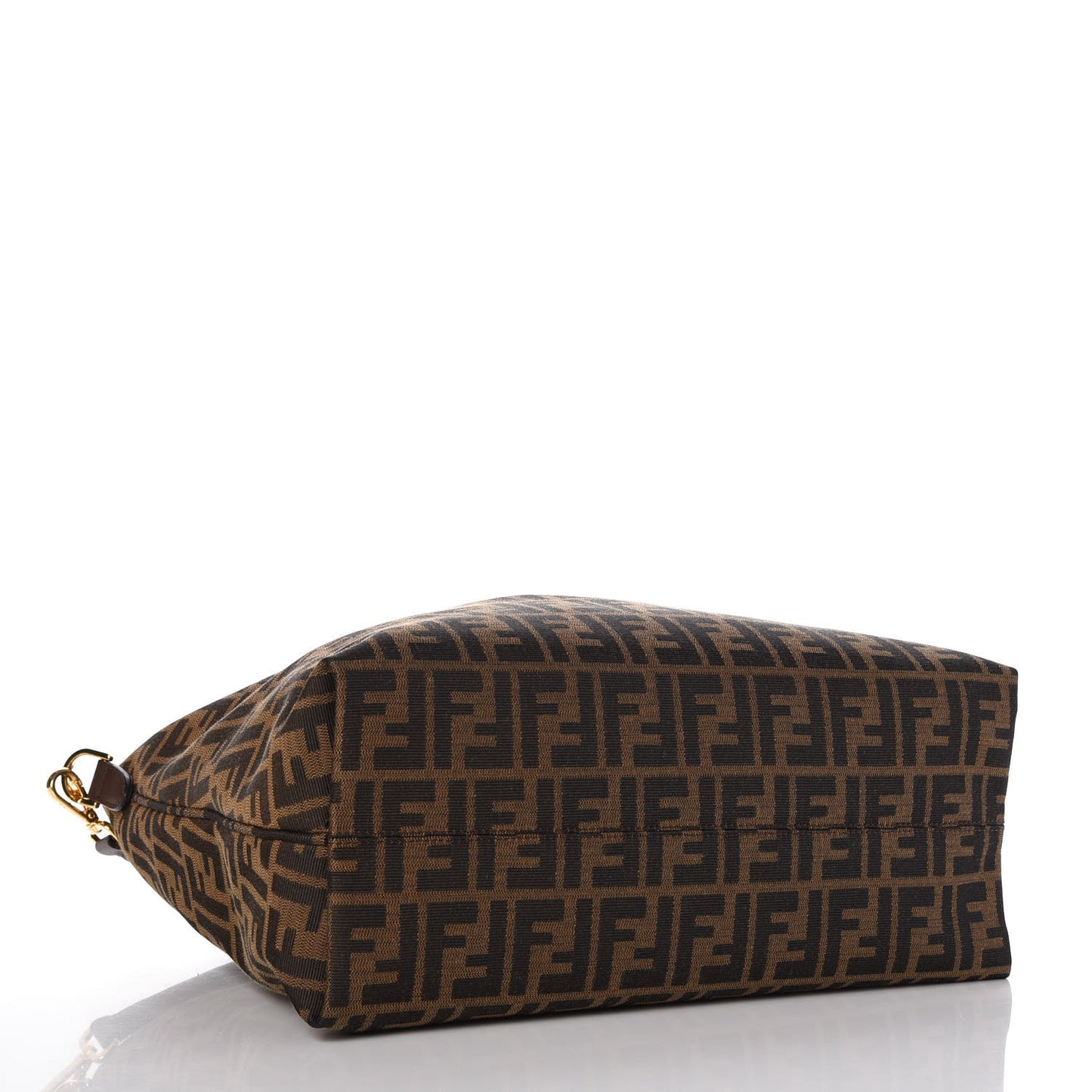 Zucca Vitello Artic Small Clasp Top Hobo Bag Tobacco Castagna
