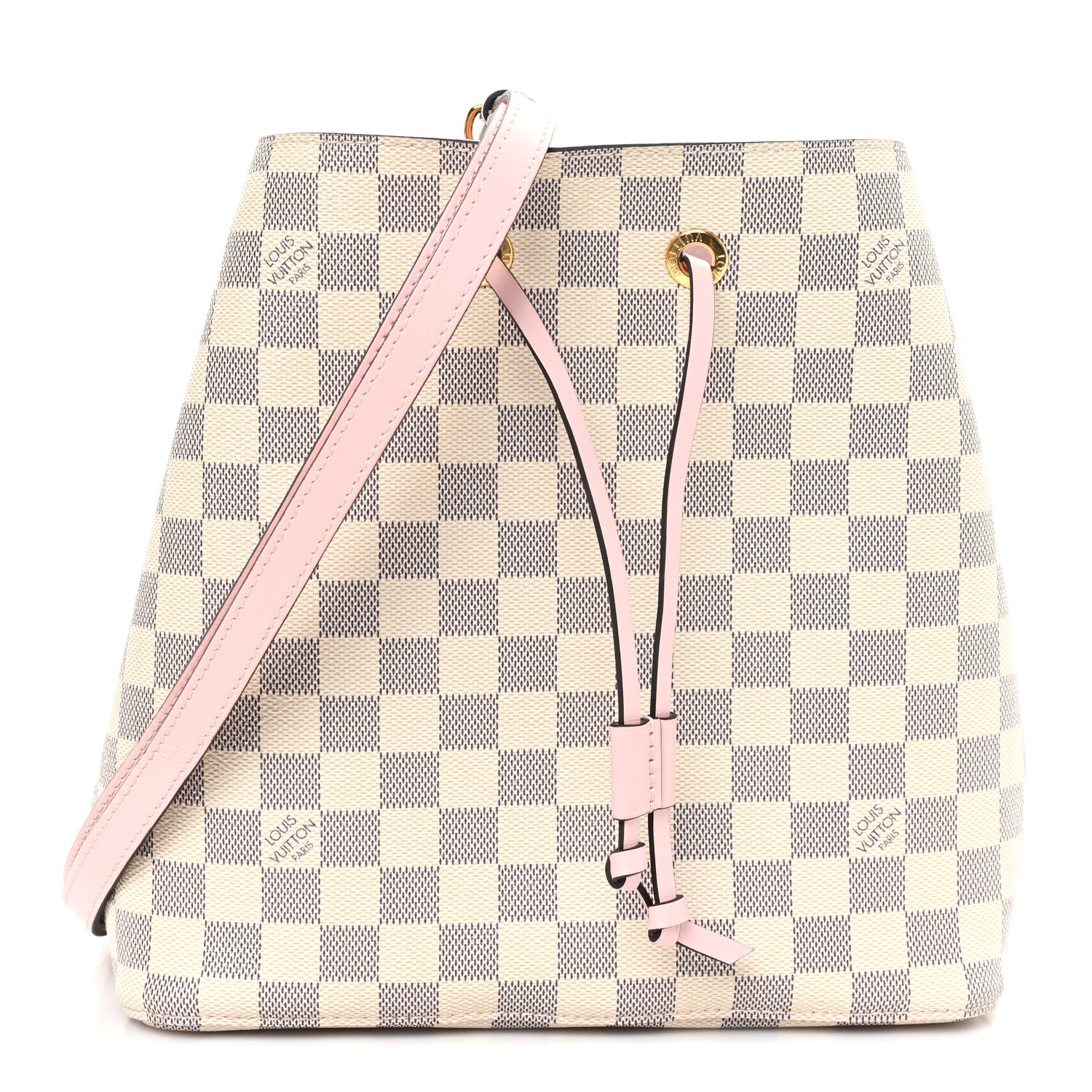 Louis Vuitton Damier Azur Neonoe MM Eau De Rose 1 of 10