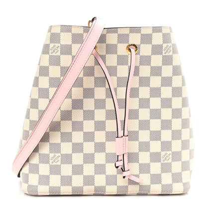 Louis Vuitton Damier Azur Neonoe MM Eau De Rose 1 of 10