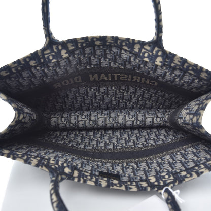 Christian Dior Oblique Book Tote Blue Multicolor 5 of 8
