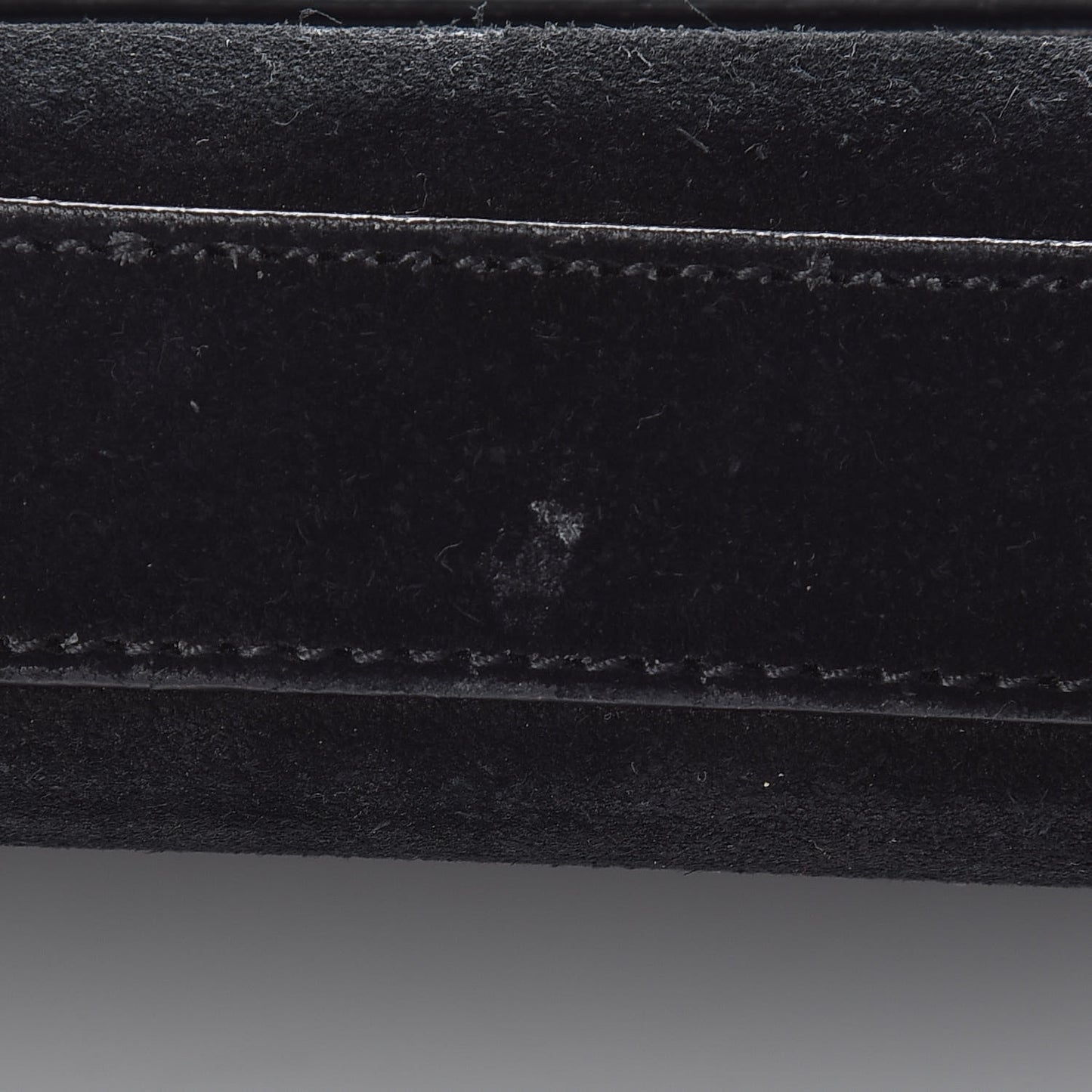 Velvet Classic Monogram Cassandre Tassel Clutch Black