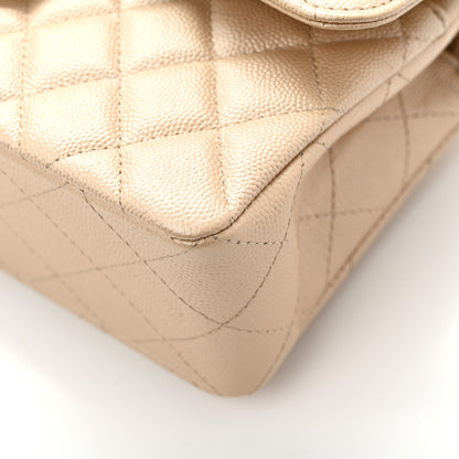 Chanel Metallic Caviar Quilted Small Double Flap Gold 11 of 11