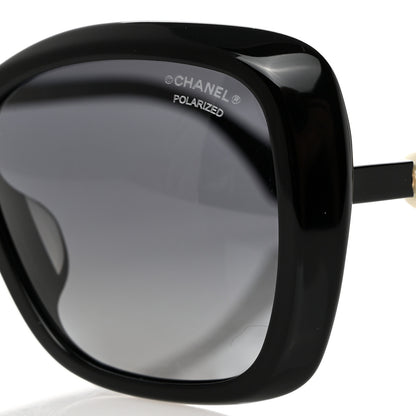 Chanel Pearl Polarized Square Sunglasses 5303-H Black 5 of 7