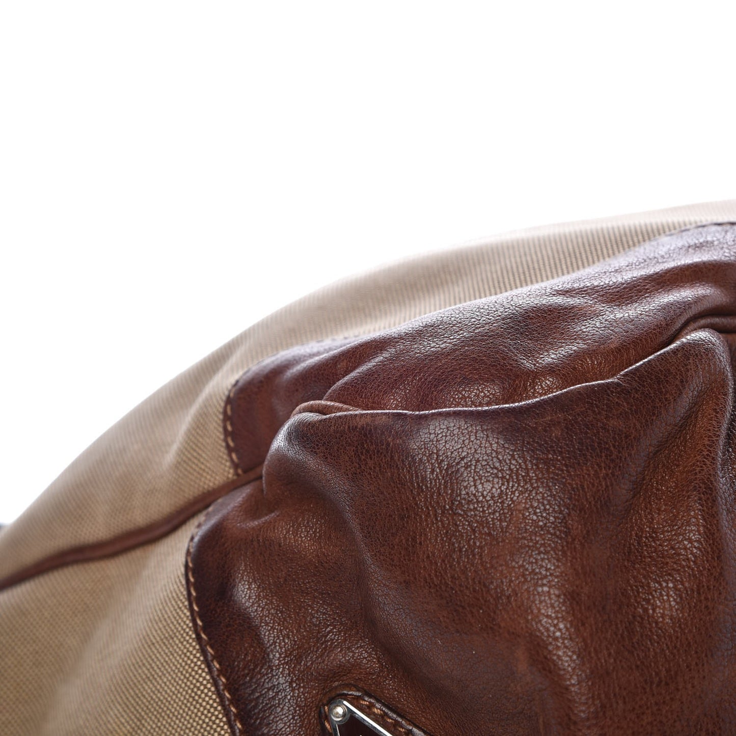 Jacquard Logo Frame Brown