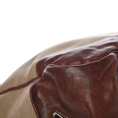 Prada Jacquard Logo Frame Brown 16 of 25
