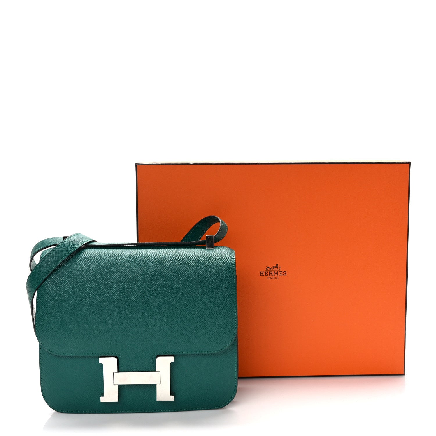 Hermes Epsom Constance 24 Malachite 9 of 9