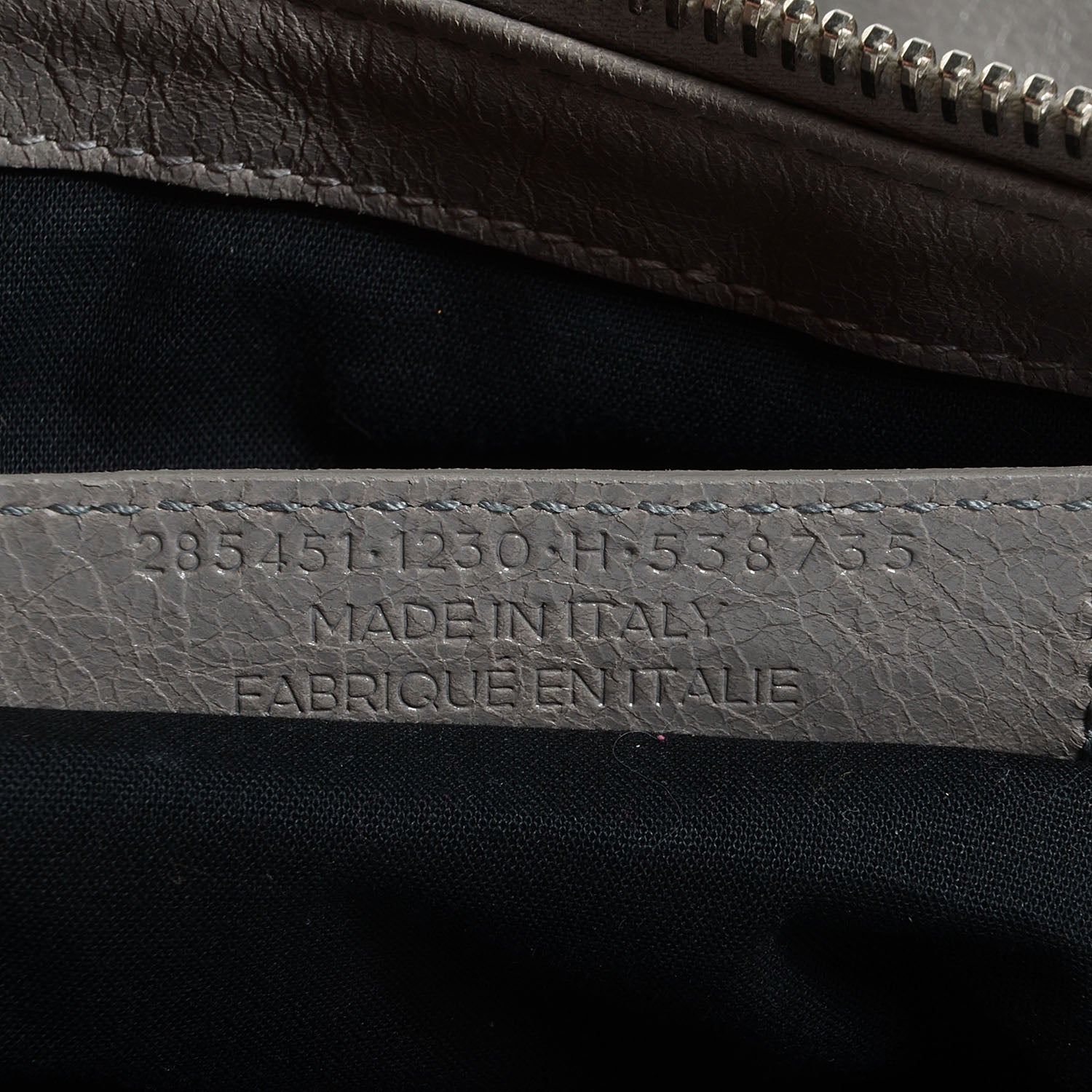 Balenciaga Agneau Giant 12 Silver Hardware Work Gris Pyrite 9 of 11