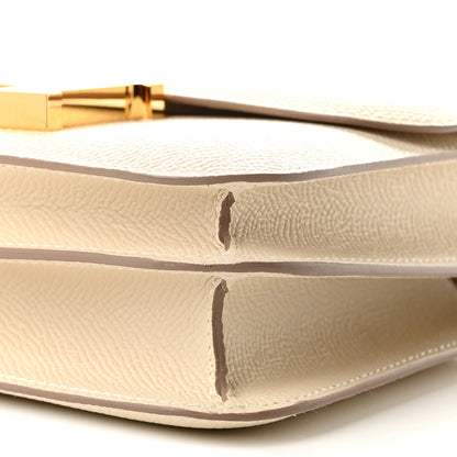 Hermes Epsom Constance 18 Craie 10 of 11