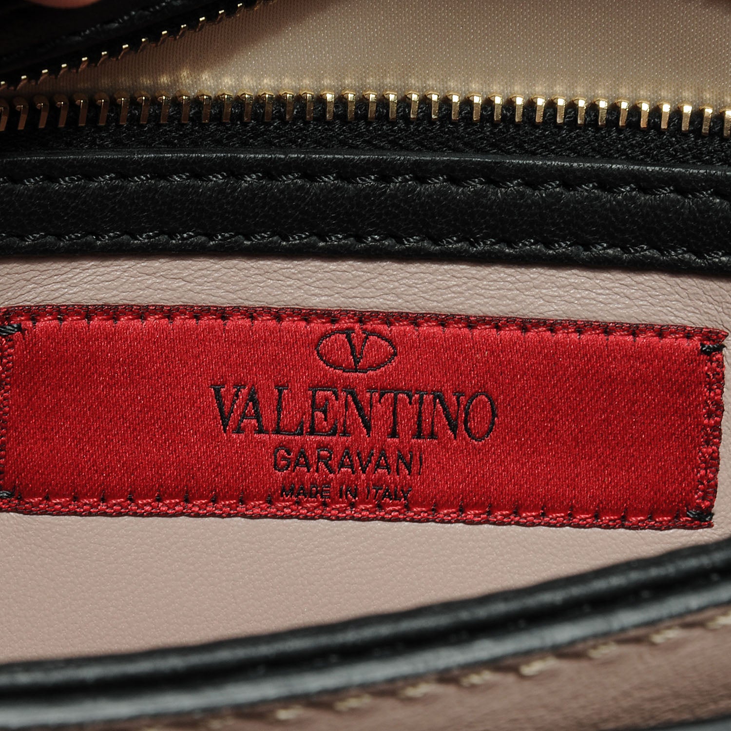 Valentino Garavani Nappa Rockstud Wristlet Clutch Black 6 of 7