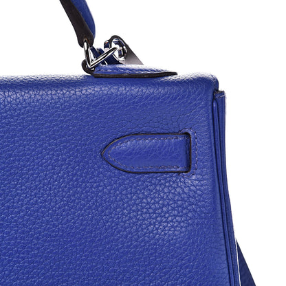 Hermes Togo Kelly Retourne 32 Bleu Electrique 22 of 37