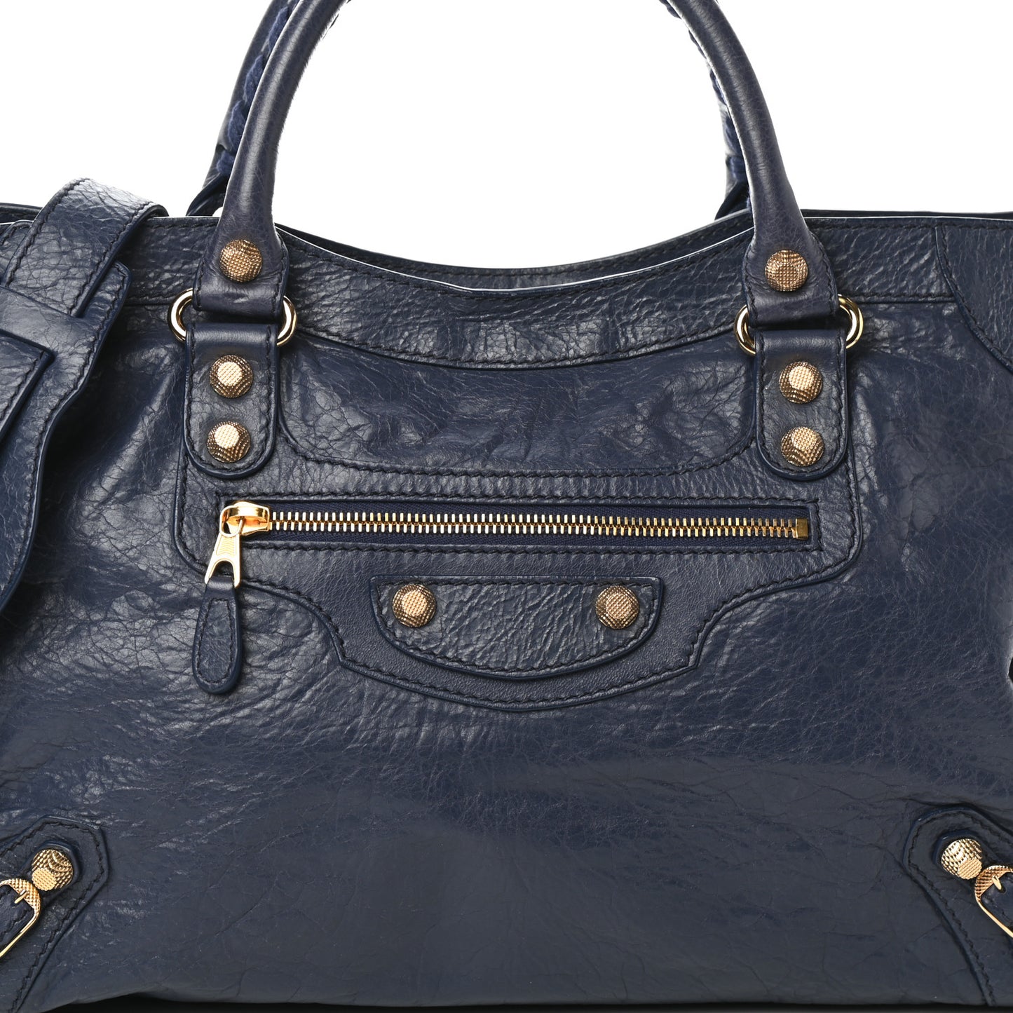 Agneau Giant 12 Gold Hardware City Gris Chartreux