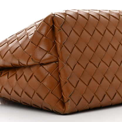 Bottega Veneta Nappa Intrecciato Medium Andiamo Shoulder Bag Cognac 8 of 11