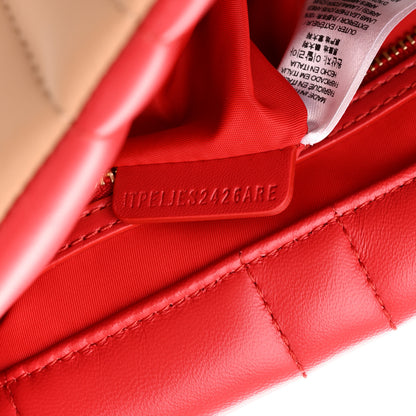 Burberry Lambskin Quilted Lola Small Satchel Cool Beige 7 of 12