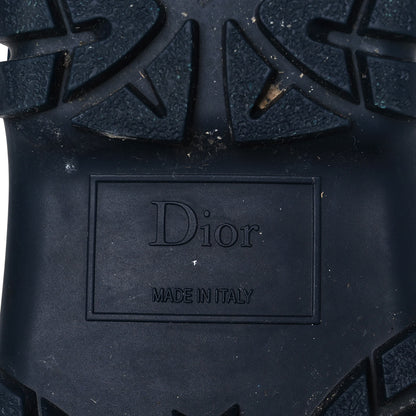 Christian Dior Oblique Nylon D-Venture Boots 37 Deep Blue 6 of 7