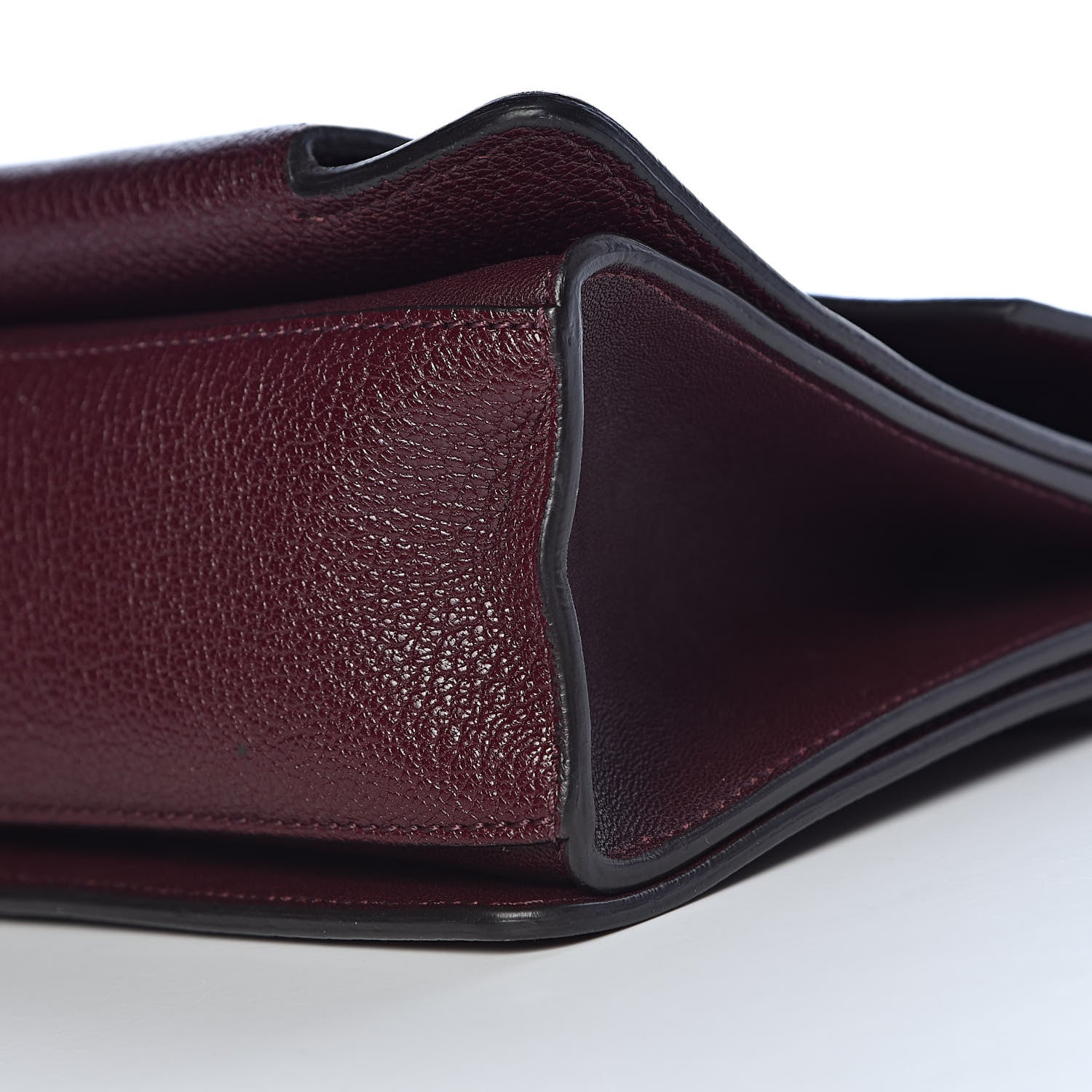 Givenchy Goatskin Medium GV3 Shoulder Bag Aubergine 8 of 9
