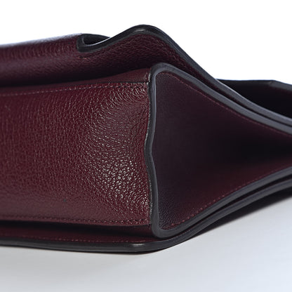 Givenchy Goatskin Medium GV3 Shoulder Bag Aubergine 8 of 9