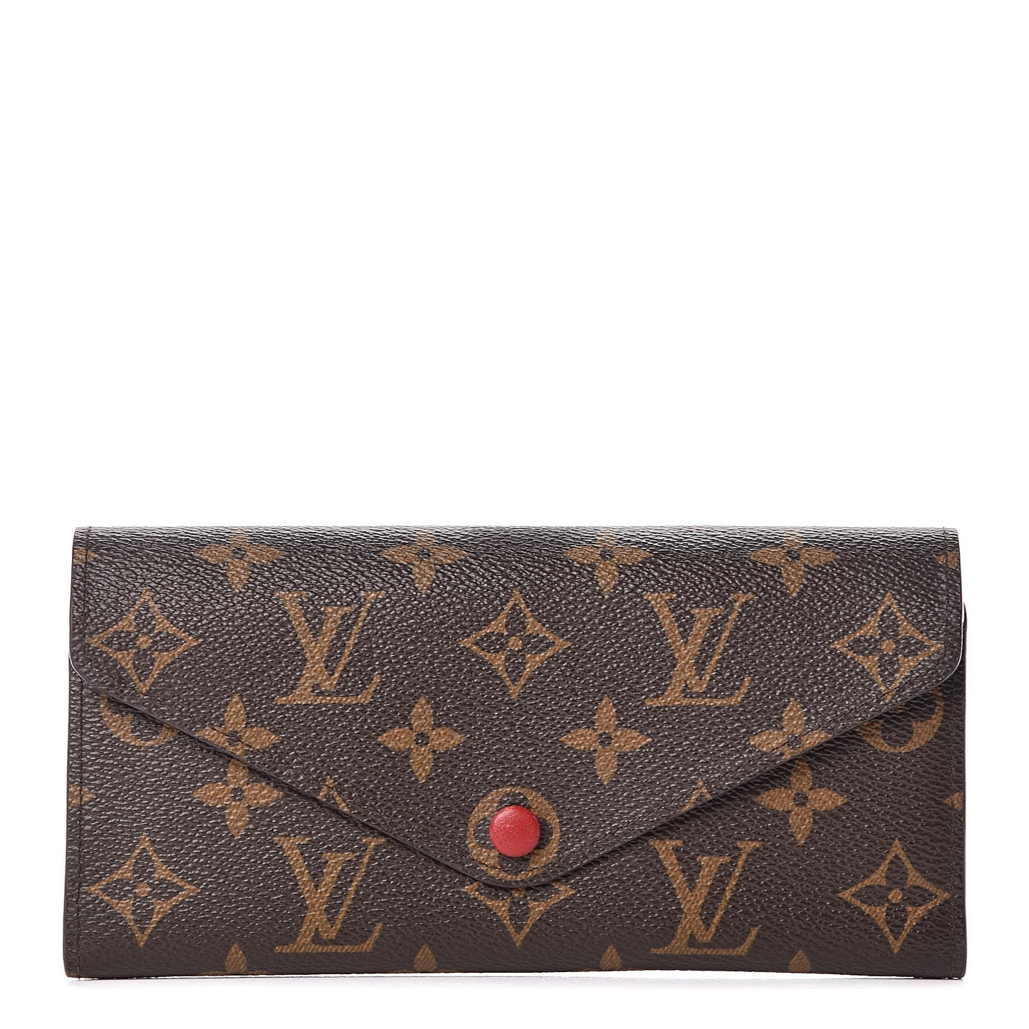 Monogram Josephine Wallet Red