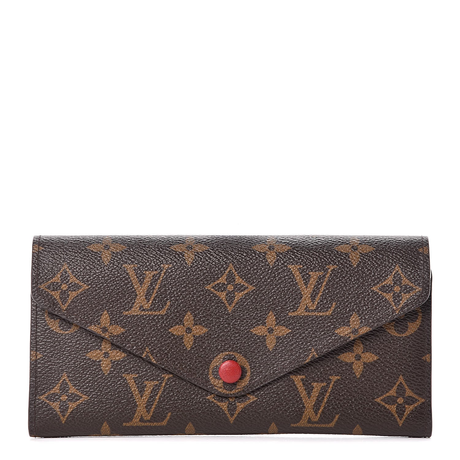 Louis Vuitton Monogram Josephine Wallet Red 1 of 8