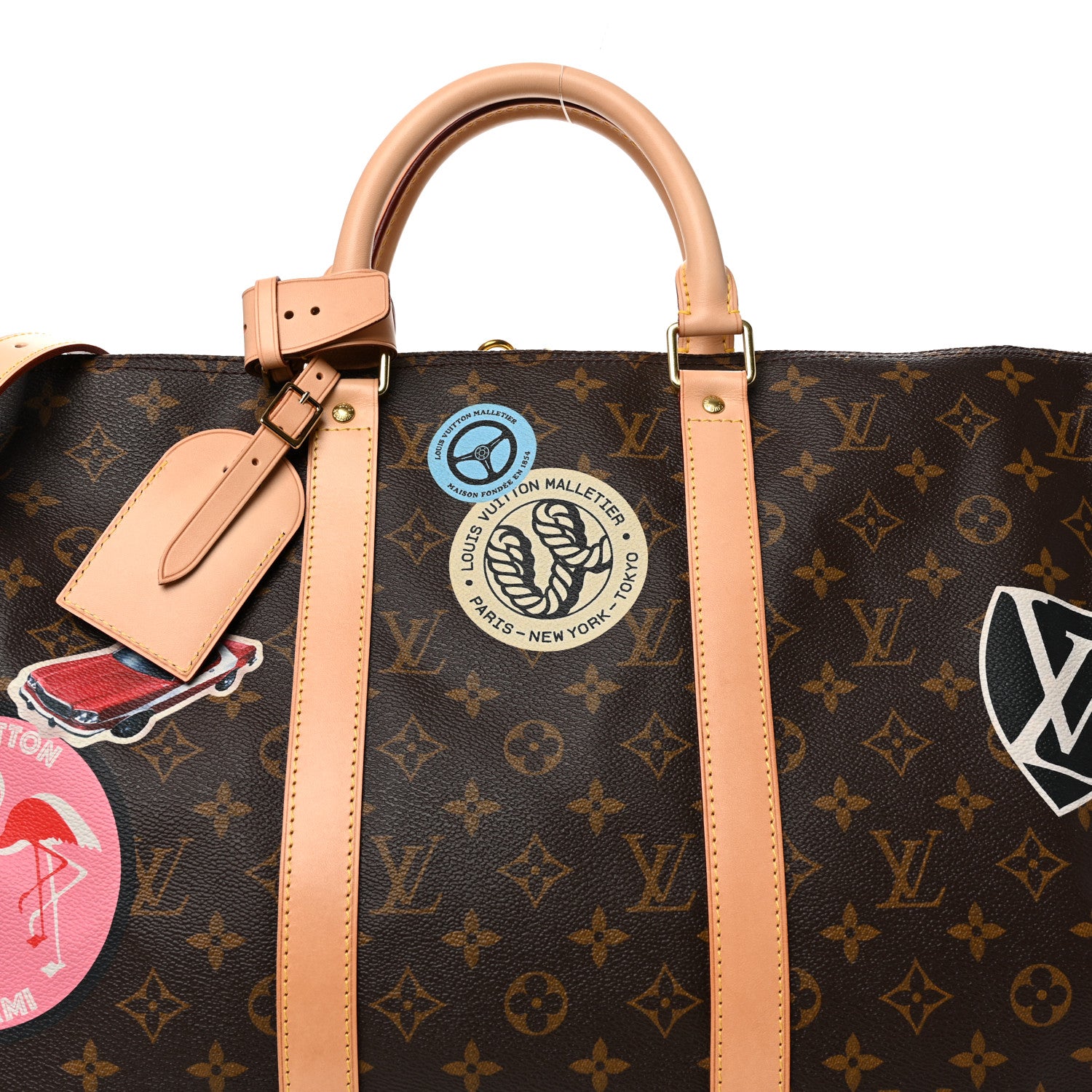 Louis Vuitton Monogram World Tour Keepall Bandouliere 50 1660384