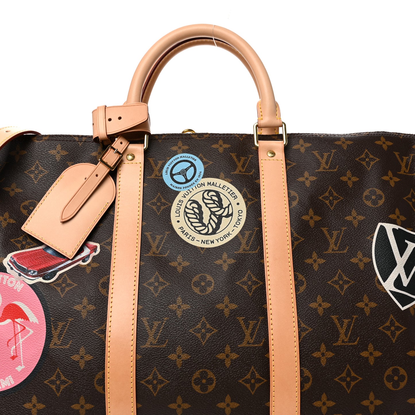 Monogram World Tour Keepall Bandouliere 50