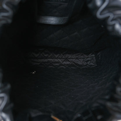 Chanel Shiny Calfskin Quilted Chanel 22 Backpack Black 5 of 9