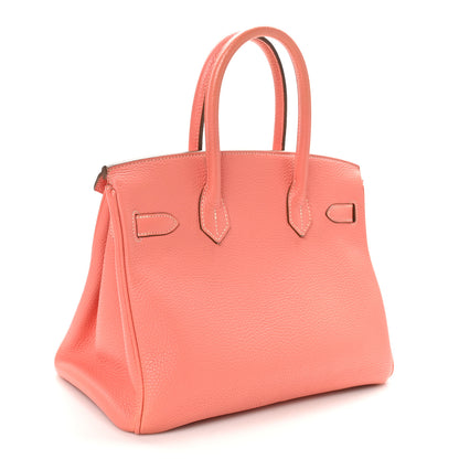 Hermes Togo BIRKIN 30 Crevette 2 of 10