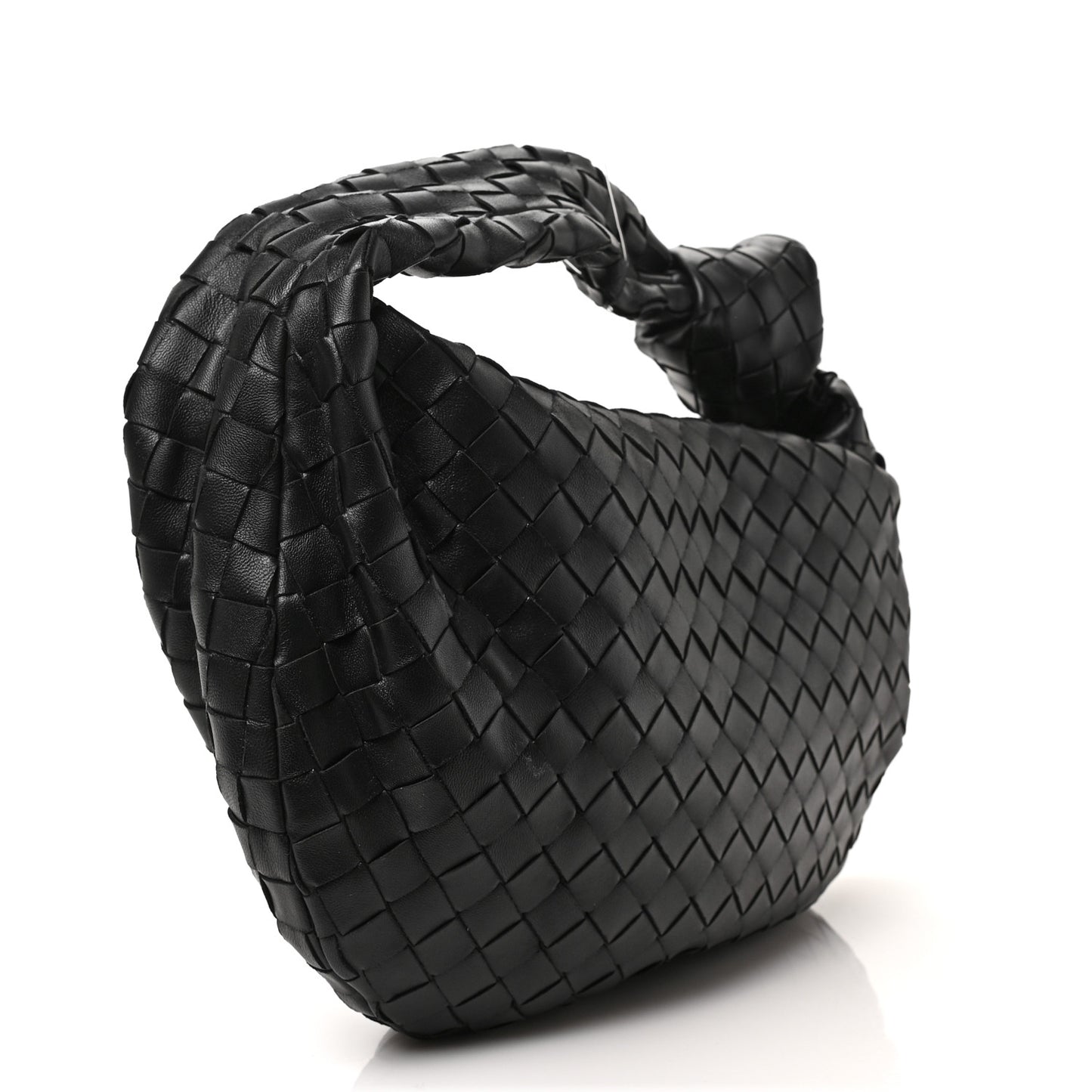 Nappa Intrecciato Teen Jodie Hobo Black