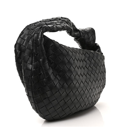 Bottega Veneta Nappa Intrecciato Teen Jodie Hobo Black 3 of 8
