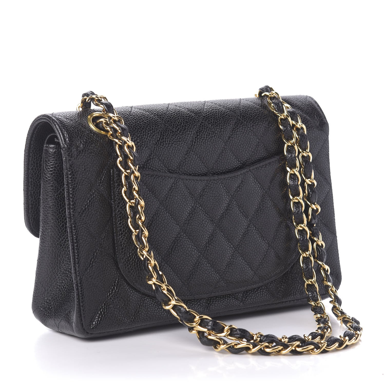 Chanel Caviar Quilted Small Double Flap Black 3 of 11