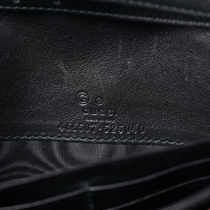 Gucci Microguccissima Crossbody Wallet Black 6 of 10