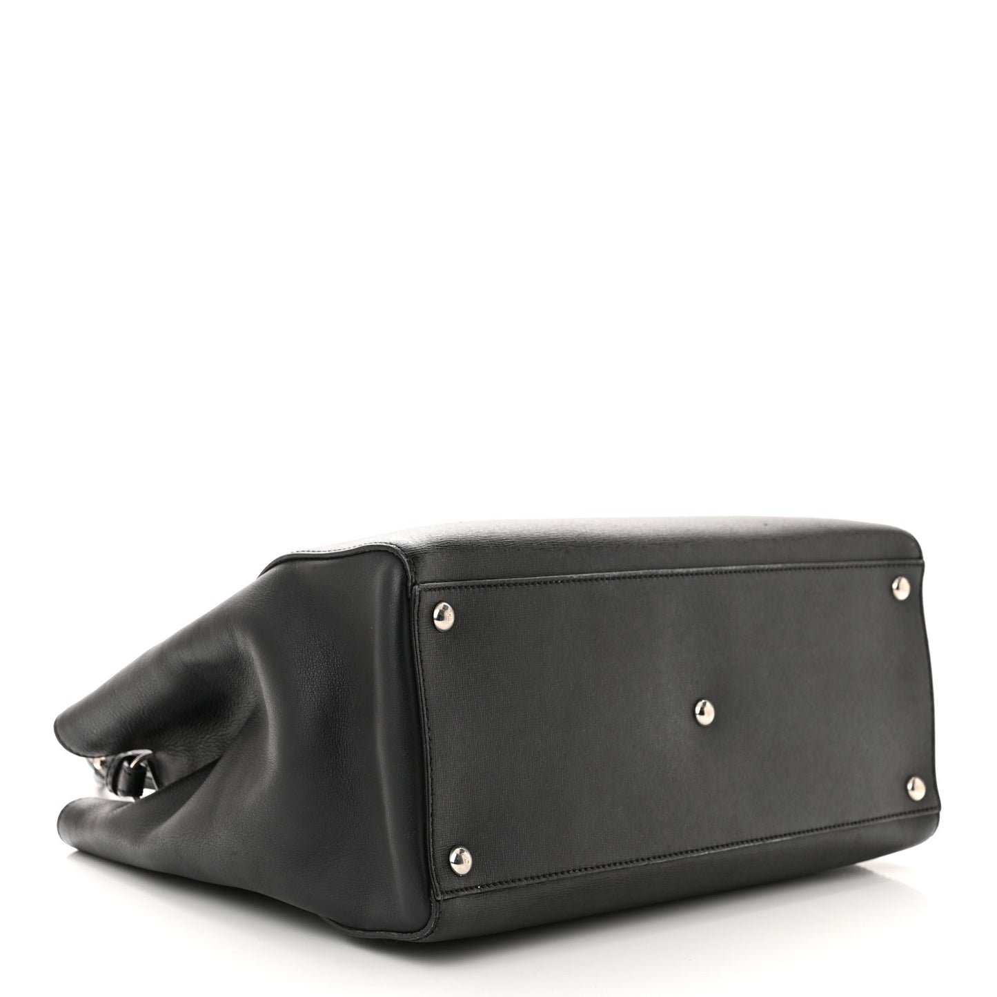 Vitello Elite Regular 2Jours Tote Black Vino