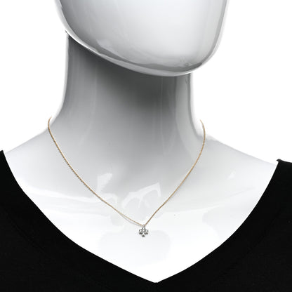 Tiffany 18K Yellow Gold Platinum Diamond Cruciform Cross Pendant Necklace 2 of 4