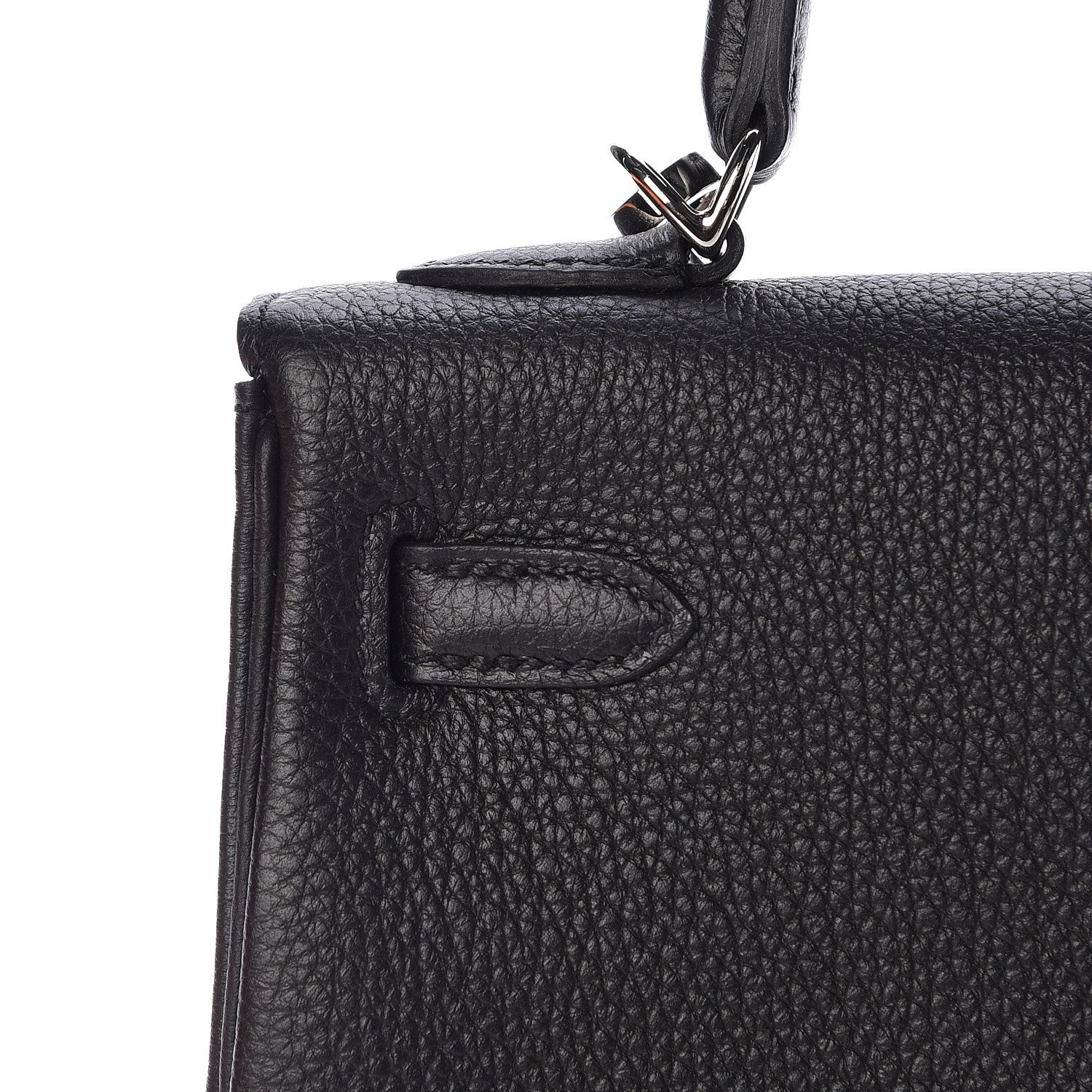 Hermes Togo Kelly Retourne 25 Black 11 of 38