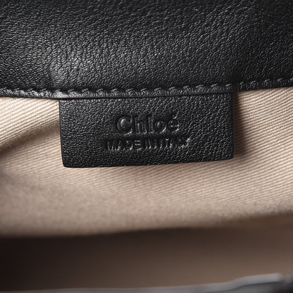 Chloe Suede Calfskin Mini Faye Backpack Black 7 of 7