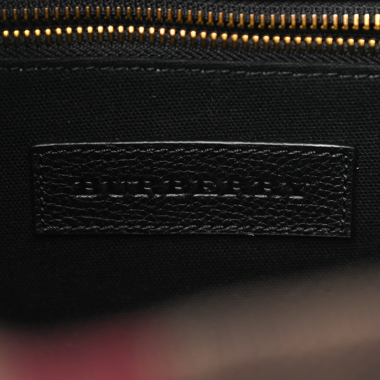 Burberry Canvas Mega Check Small Brookdale Backpack Black 6 of 12