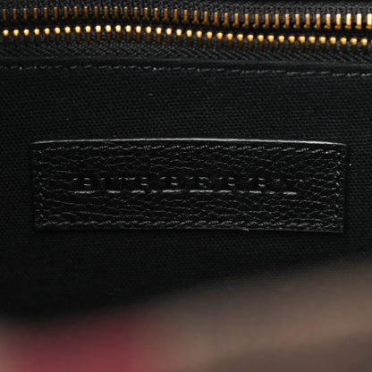 Burberry Canvas Mega Check Small Brookdale Backpack Black 6 of 12