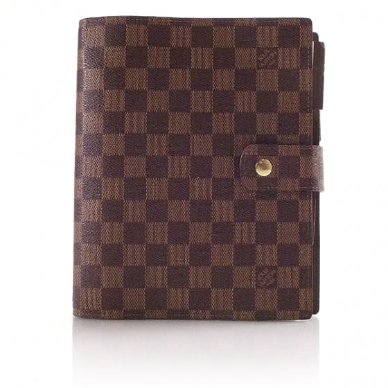Louis Vuitton Damier Ebene Large Ring Agenda 1 of 9
