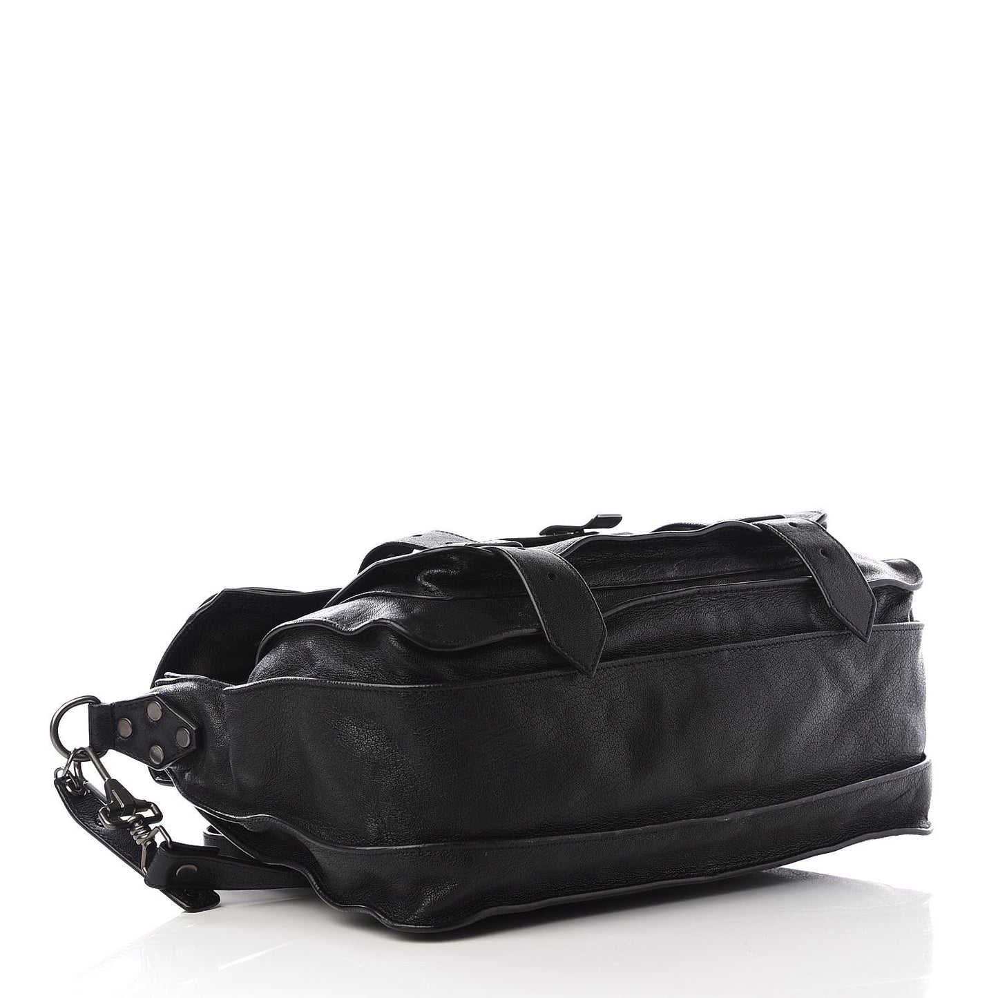 Lambskin Medium PS1 Satchel Black