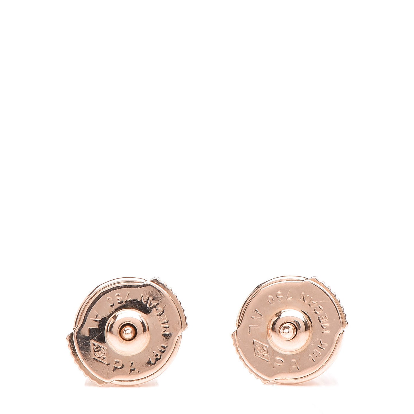 18K Pink Gold Pink Sapphire D'Amour Earrings