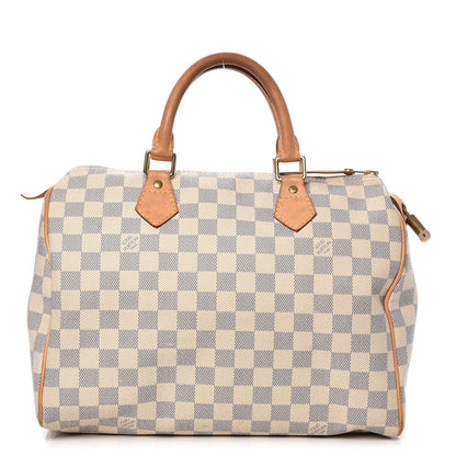 Louis Vuitton Damier Azur Speedy 30 1 of 15