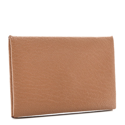 Hermes Chevre Mysore Verso Calvi Card Case Quebracho Mauve Sylvestre 3 of 7